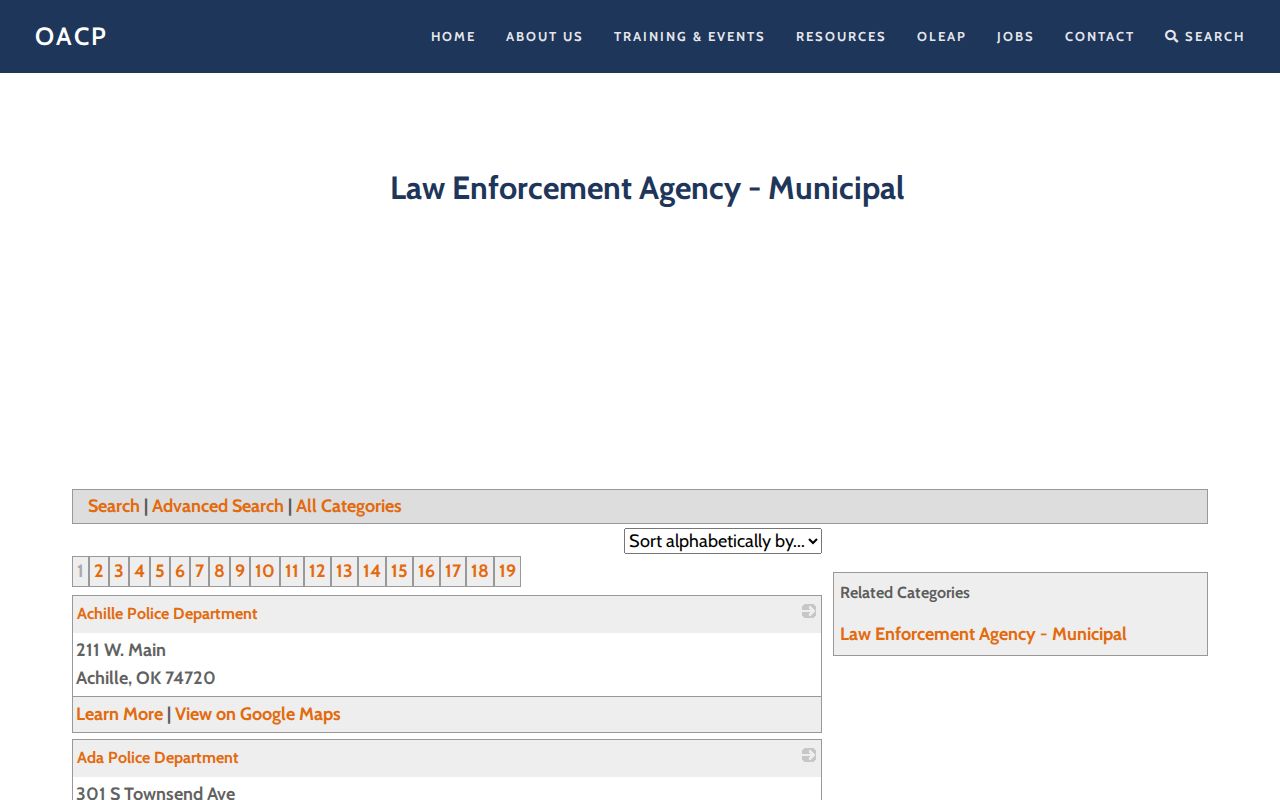 Red Oak police directory contact for municipal warrant records